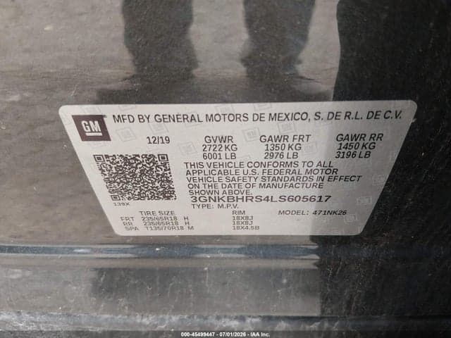 2020 CHEVROLET BLAZER AWD 2LT 9