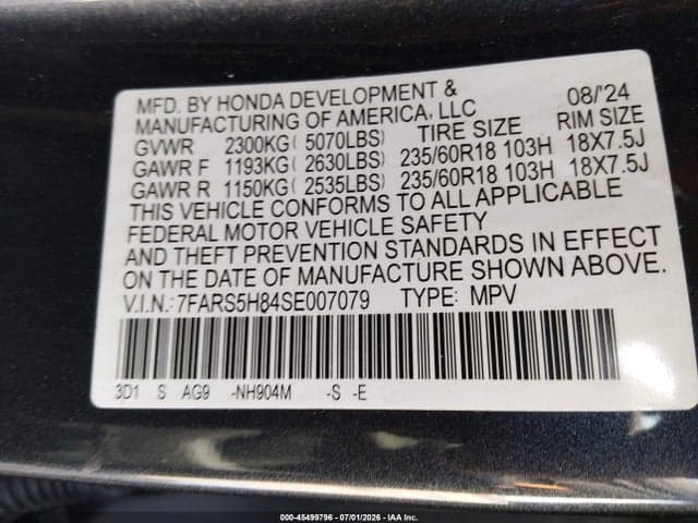 2025 HONDA CR-V HYBRID SPORT-L 9