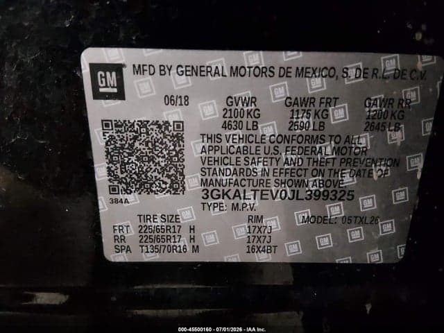 2018 GMC TERRAIN SLE 9