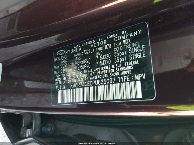 2023 HYUNDAI PALISADE CALLIGRAPHY 9