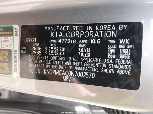 2022 KIA SPORTAGE LX 9