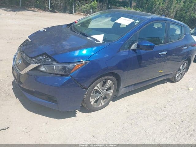 2021 NISSAN LEAF SV 40 KWH 2