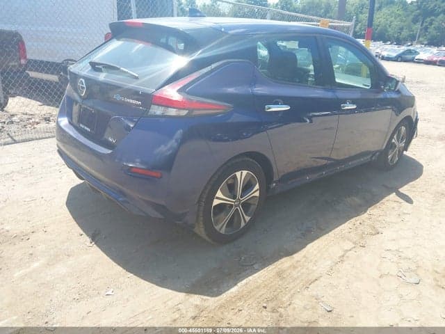 2021 NISSAN LEAF SV 40 KWH 4