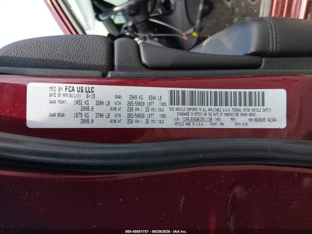 2019 JEEP GRAND CHEROKEE ALTITUDE 4X2 9