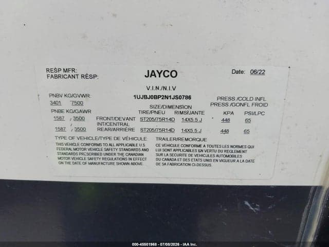 2022 JAYCO OTHER 9