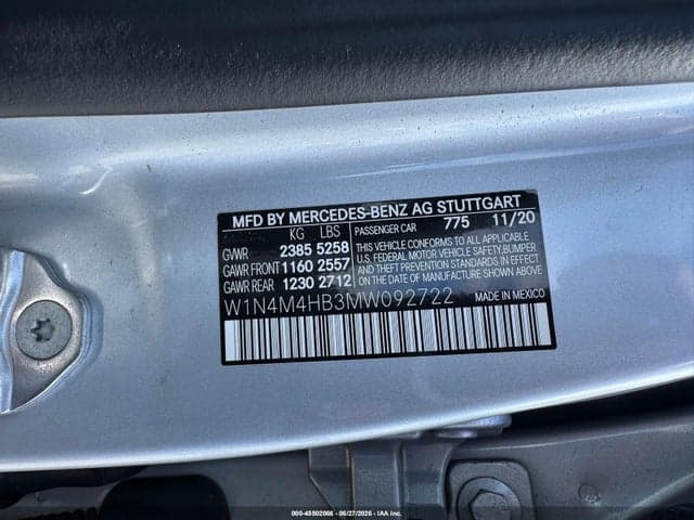 2021 MERCEDES-BENZ GLB 250 4MATIC 9