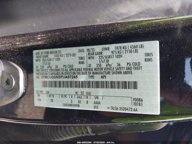 2023 FORD ESCAPE ACTIVE 8