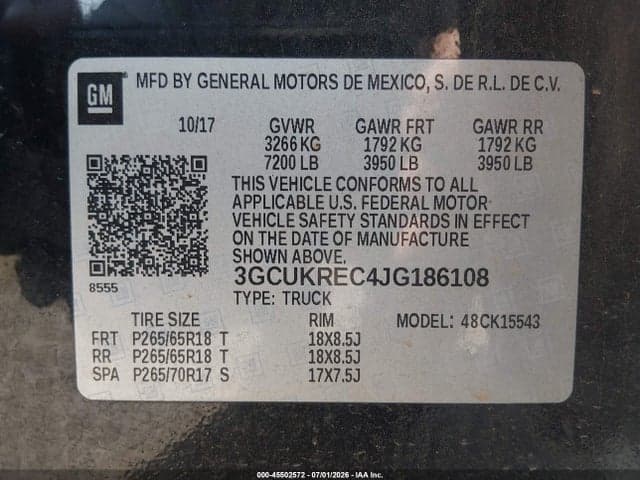 2018 CHEVROLET SILVERADO 1500 LT 9