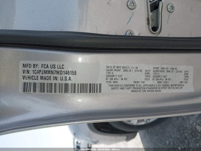 2021 JEEP CHEROKEE LATITUDE LUX 4X4 9
