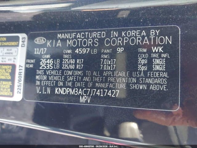 2018 KIA SPORTAGE LX 9