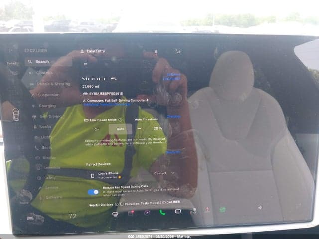 2023 TESLA MODEL S DUAL MOTOR ALL-WHEEL DRIVE/STANDARD RANGE 7