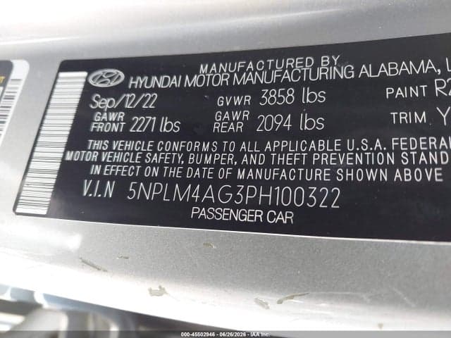 2023 HYUNDAI ELANTRA SEL 9