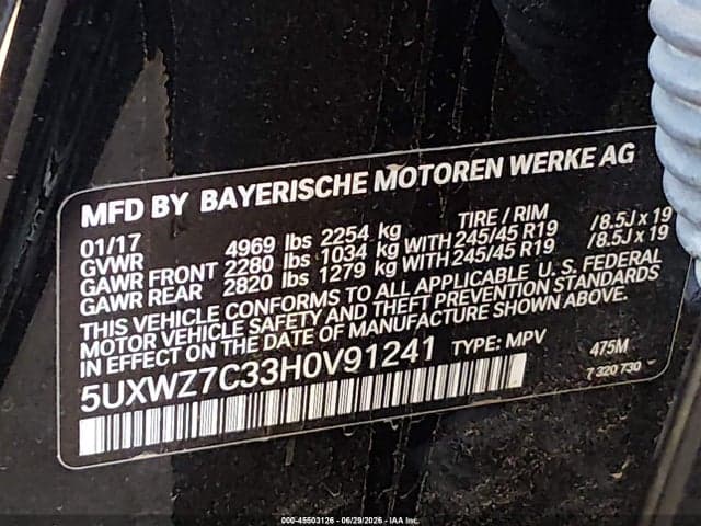 2017 BMW X3 SDRIVE28I 9