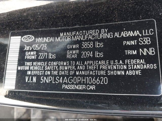 2023 HYUNDAI ELANTRA SEL 9