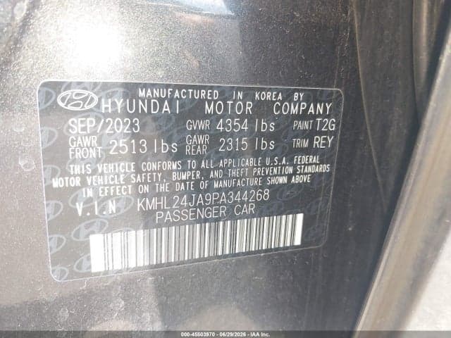 2023 HYUNDAI SONATA SE 9