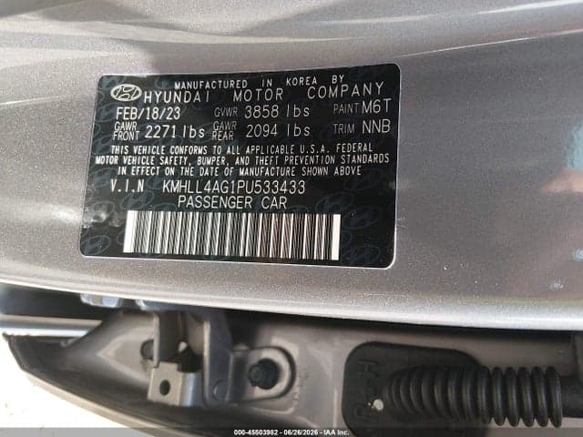 2023 HYUNDAI ELANTRA SE 9