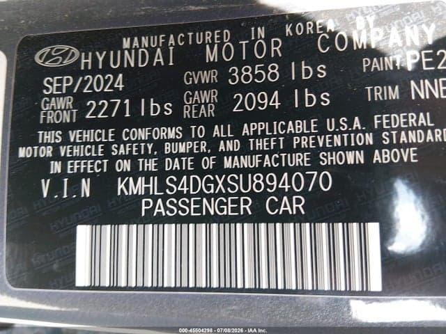 2025 HYUNDAI ELANTRA SEL CONVENIENCE 9