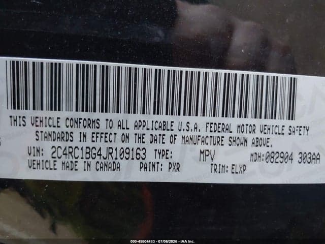2018 CHRYSLER PACIFICA TOURING L 9