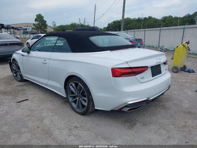 2023 AUDI A5 CABRIOLET PREMIUM PLUS 45 TFSI S LINE QUATTRO S TRONIC 3