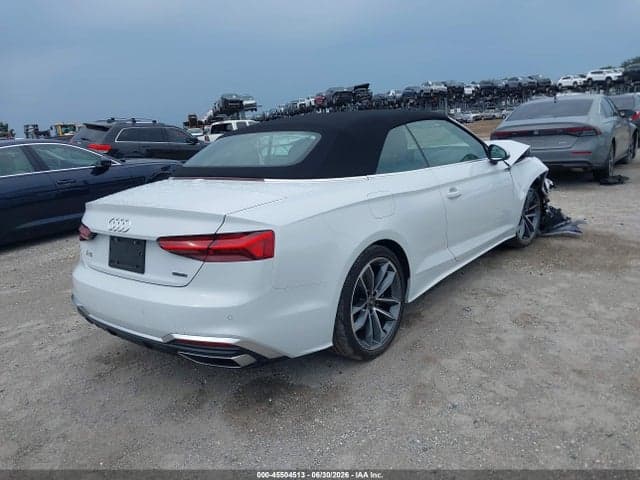 2023 AUDI A5 CABRIOLET PREMIUM PLUS 45 TFSI S LINE QUATTRO S TRONIC 4