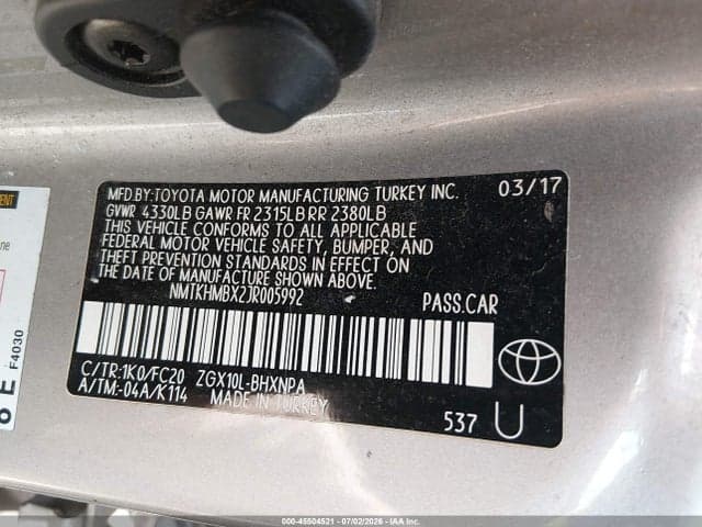 2018 TOYOTA C-HR XLE 9