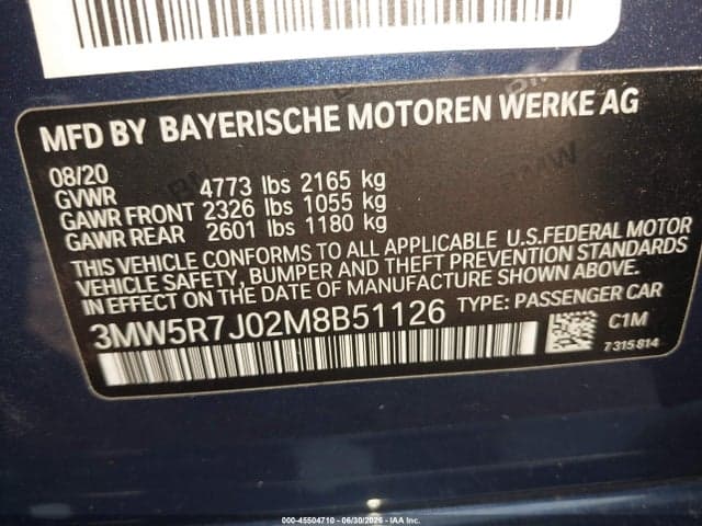 2021 BMW 330I XDRIVE 9