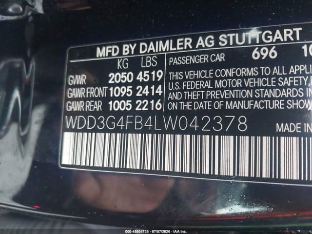 2020 MERCEDES-BENZ A 220 4MATIC 9