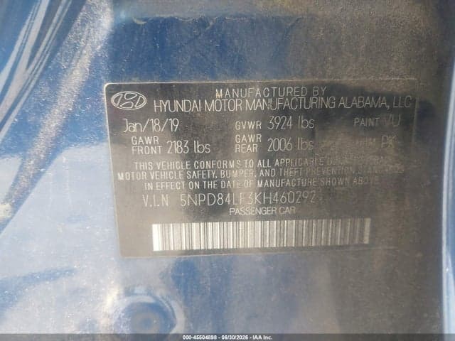 2019 HYUNDAI ELANTRA SEL 9