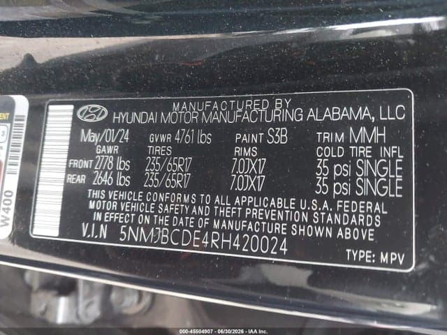 2024 HYUNDAI TUCSON SEL 9