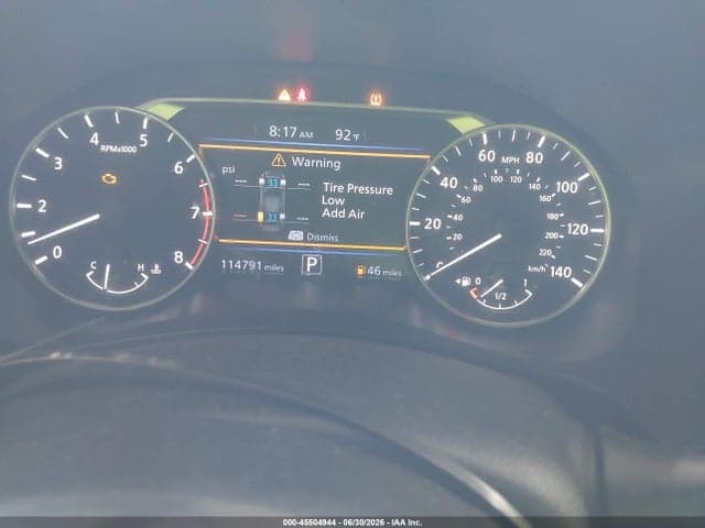 2020 NISSAN ALTIMA SR FWD 7