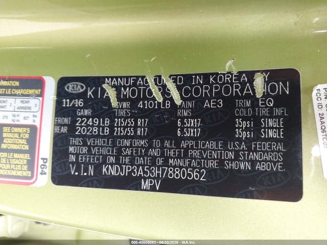 2017 KIA SOUL + 9