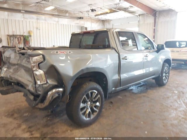 2025 CHEVROLET SILVERADO 1500 4WD SHORT BED LT WITH 2FL 4