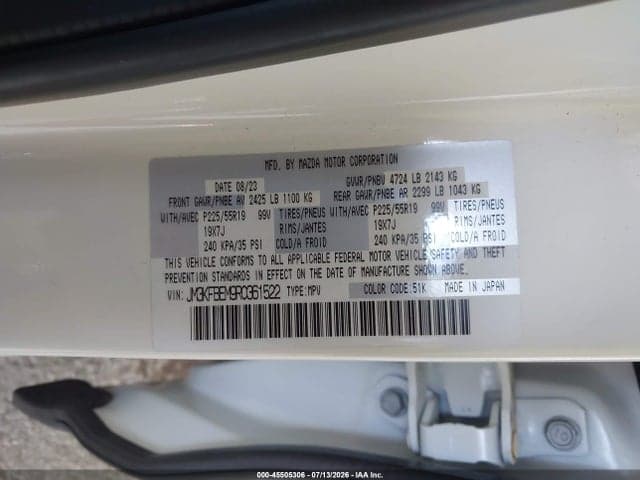 2024 MAZDA CX-5 2.5 S PREMIUM PLUS 9