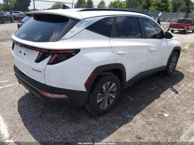 2022 HYUNDAI TUCSON HYBRID BLUE 4