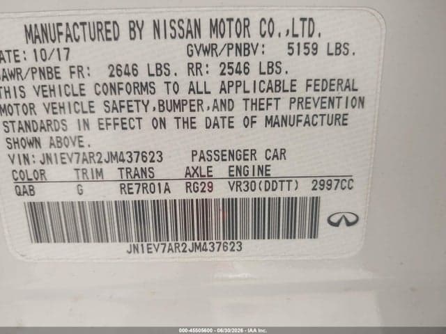 2018 INFINITI Q50 3.0T LUXE 9