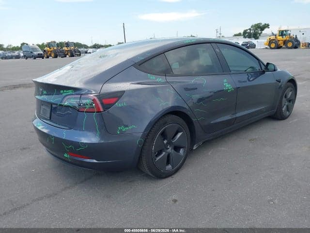 2021 TESLA MODEL 3 STANDARD RANGE PLUS REAR-WHEEL DRIVE 4