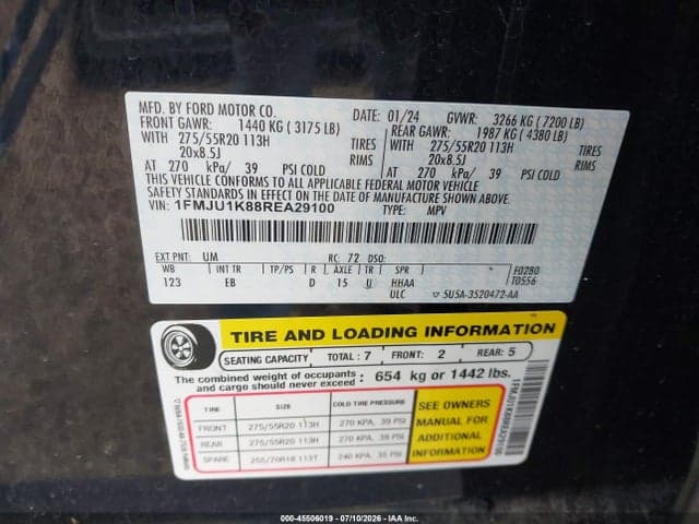 2024 FORD EXPEDITION LIMITED 9