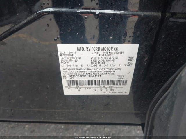 2022 FORD EDGE TITANIUM 9