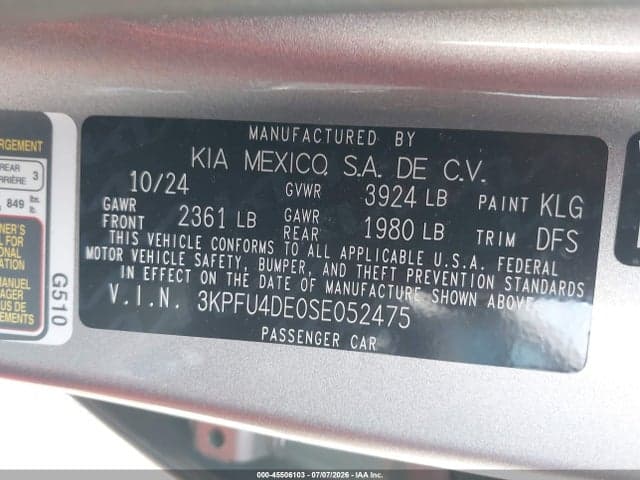 2025 KIA K4 EX 9