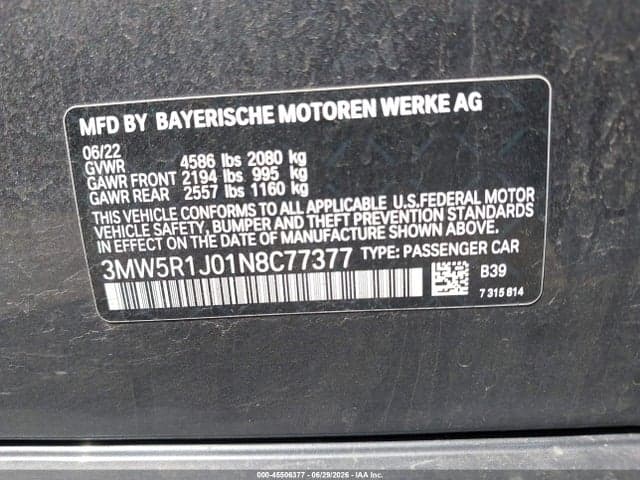 2022 BMW 330I 9