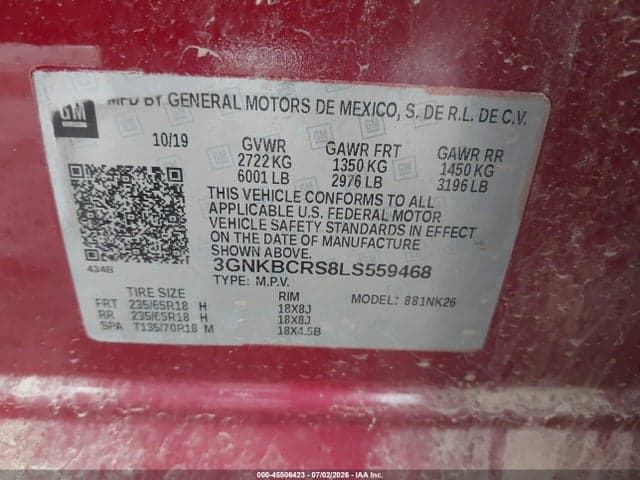 2020 CHEVROLET BLAZER FWD 2LT 9