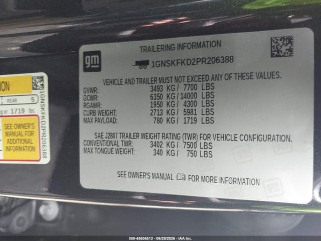 2023 CHEVROLET SUBURBAN 4WD PREMIER 9