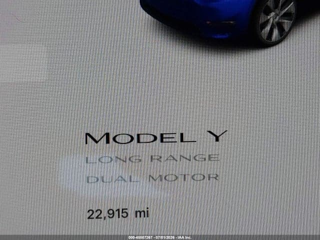 2022 TESLA MODEL Y LONG RANGE DUAL MOTOR ALL-WHEEL DRIVE 13
