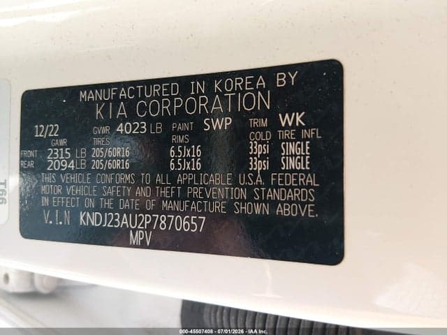 2023 KIA SOUL LX 9