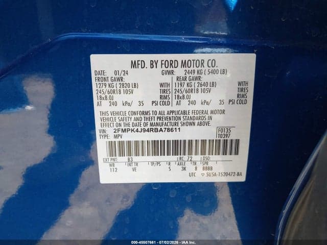 2024 FORD EDGE SEL/ST-LINE 9