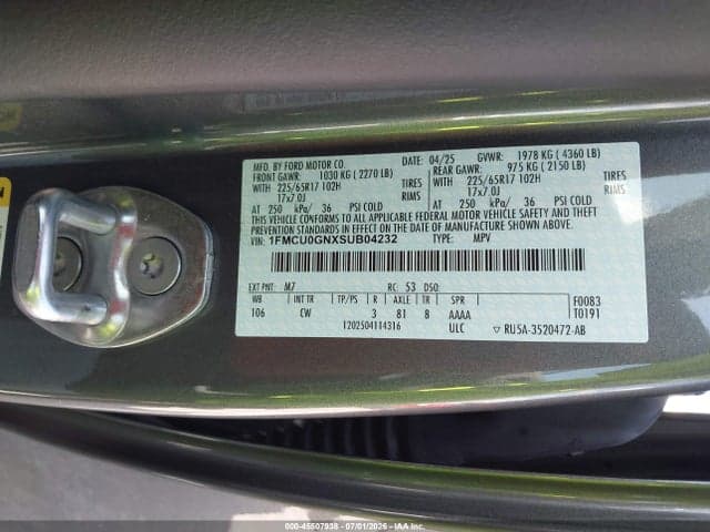 2025 FORD ESCAPE ACTIVE 9