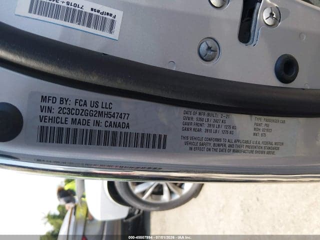 2021 DODGE CHALLENGER SXT AWD 9