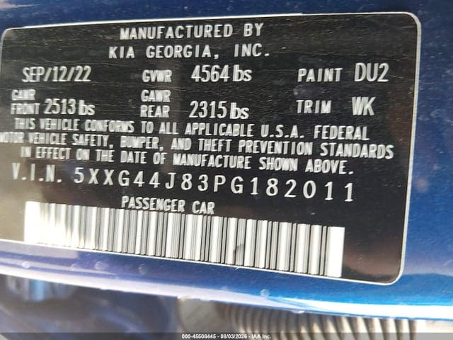 2023 KIA K5 GT 9
