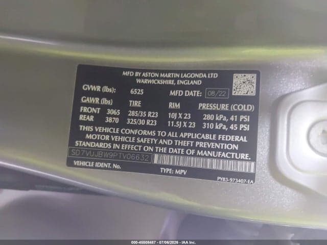2023 ASTON MARTIN DBX 707 9