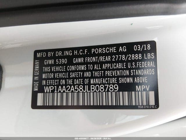 2018 PORSCHE MACAN 9